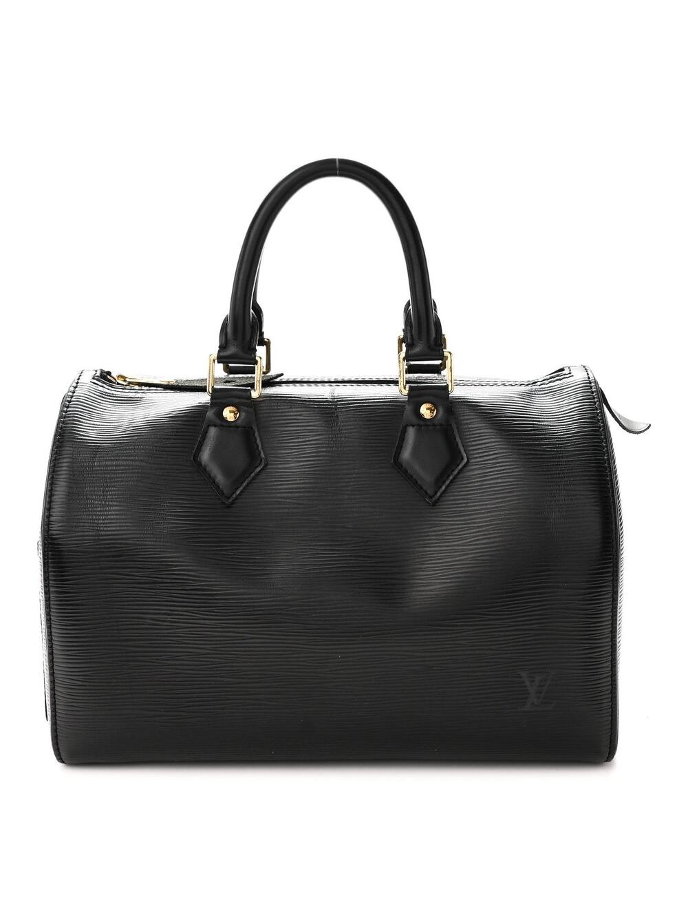 Louis Vuitton Epi Speedy 25 Black #306704L95B